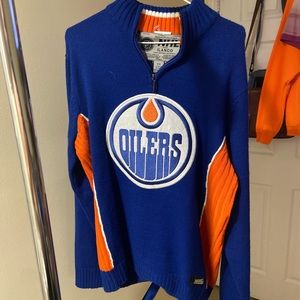 Edmonton oilers sweater size medium